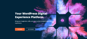 WP Engine WordPress DXP homepage hero